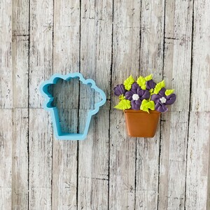 Kakform till blomkruka, trädgårdsform, naturform, växtform, blomsterform, mors dag-form, trädgårdsmästare