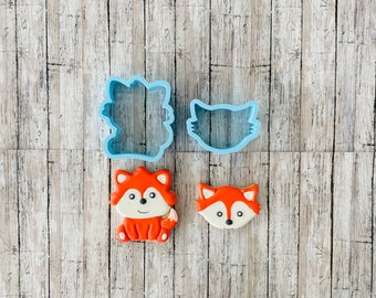 Fox Cookie Cutter, fox head cutter, woodland cutter, animal cutter