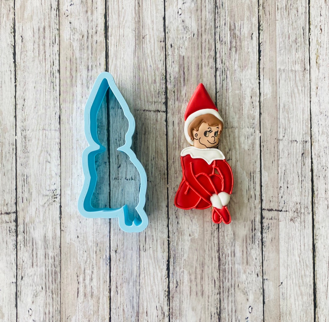 Elf on the Shelf Cookie Cutter, Elf Cutter, Christmas Cutter Etsy