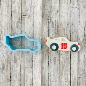 Race Car Cookie Cutter, car cutter, boy cutter, vehicle cutter, birthday cutter