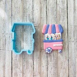 Ice Cream Stand Cookie Cutter, ice cream cutter, desert cutter, desert stand cutter, party cutter