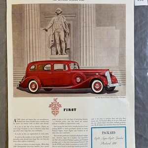 Packard - Saturday Evening Post – February 1936 – Ad #155