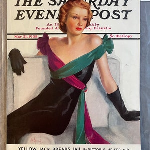 Saturday Evening Post Cover – May 21st, 1938 – Ad #48