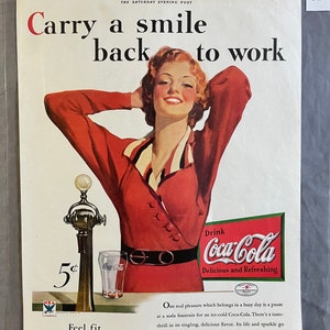 Coke - Saturday Evening Post – January 1934 – Ad #31