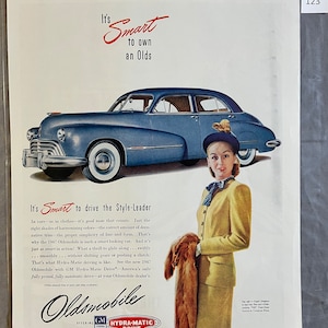 Oldsmobile - Collier&#39;s Magazine – April 1947 – Ad #123