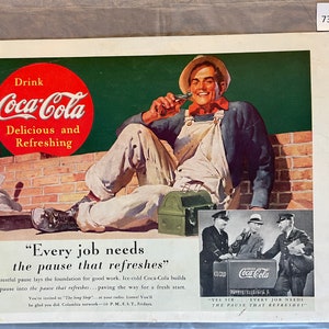 Coke Coca-Cola - Saturday Evening Post – November 1937 – Ad #730