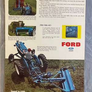 Ford Tractor - Country Gentleman Magazine – March 1966 – Ad #254