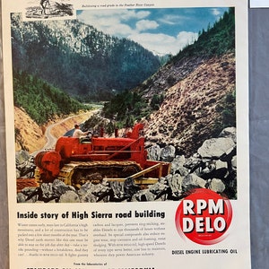 Standard Oil RPM DLO - Fortune Magazine – December 1949 – Ad #312