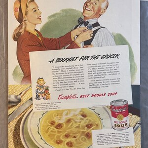 Campbell&#39;s Soup - Saturday Evening Post – September 1945 – Ad #387
