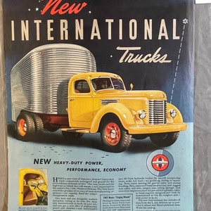 International Truck - Saturday Evening Post – May 1941 – Ad #250