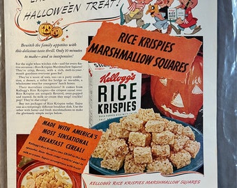 Kellogg's - Halloween - Saturday Evening Post – October 1941 – Ad #16