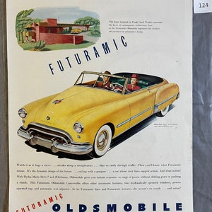 Oldsmobile - Saturday Evening Post – July 1948 – Ad #124