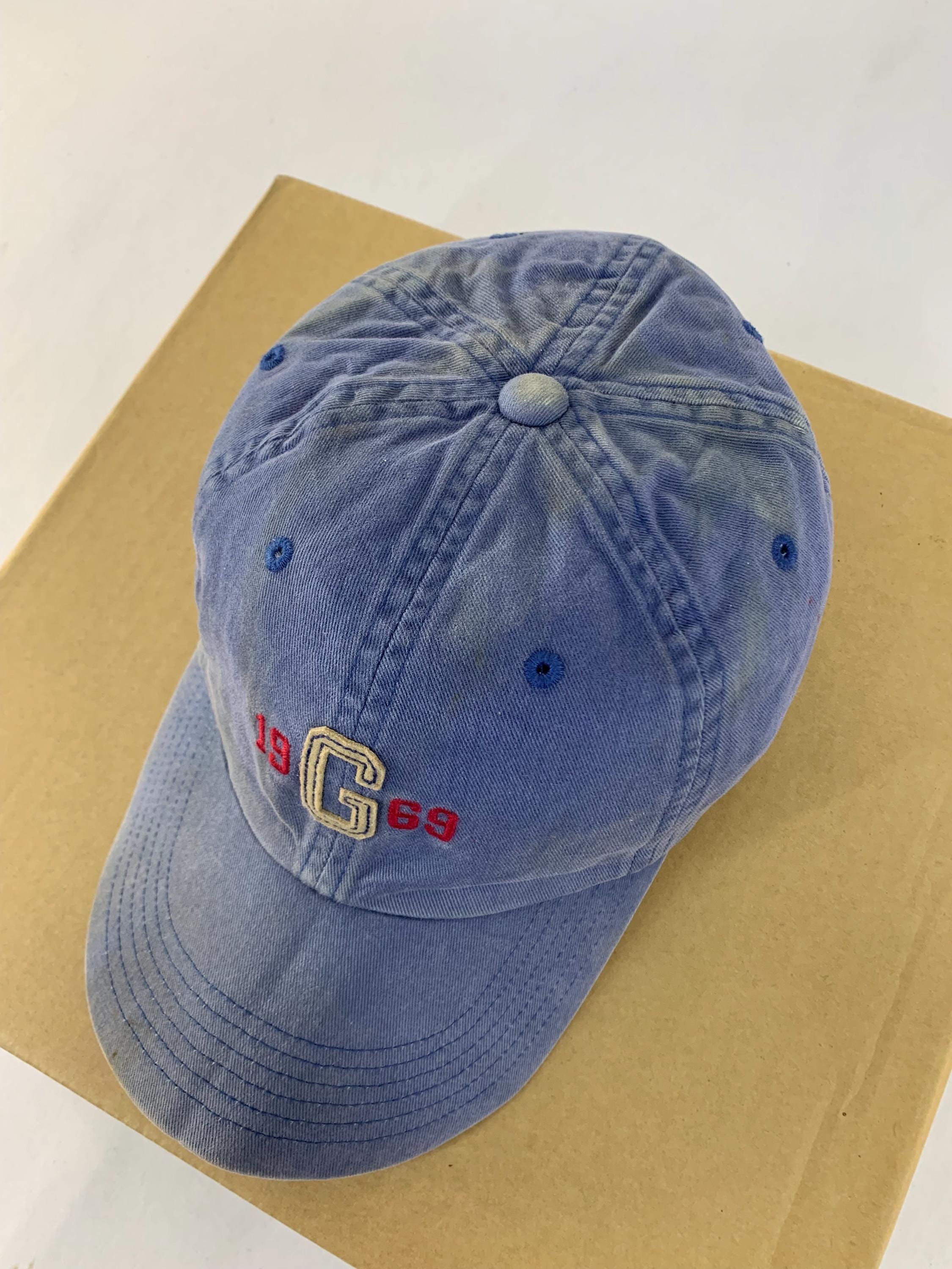 数々の賞を受賞 90s Vintage Gap Logo Out Spell Cap Khakis Panel 6 1969 帽子