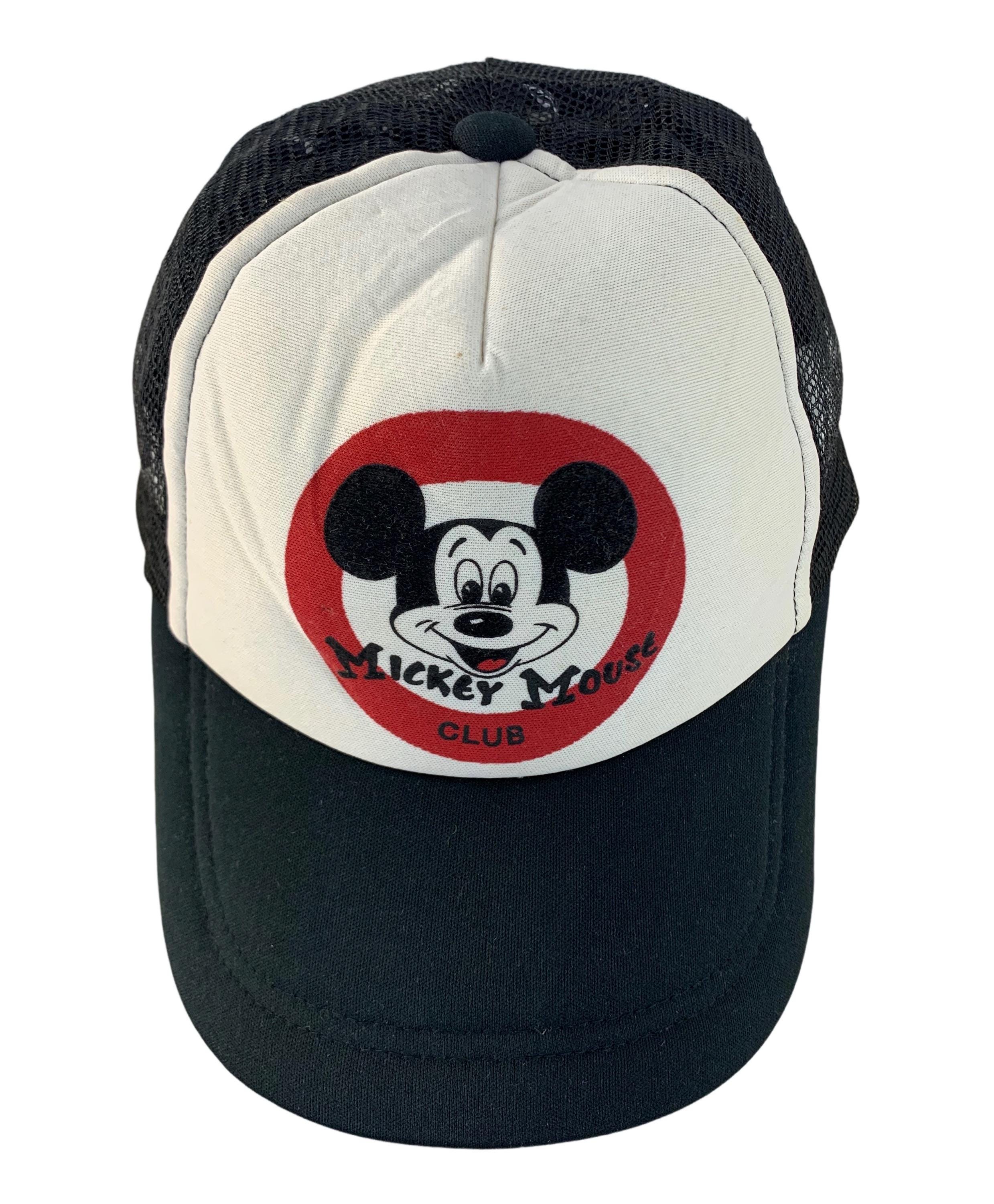 Vintage 90s Disney Mickey Mouse Club Trucker Cap Snapback Mesh