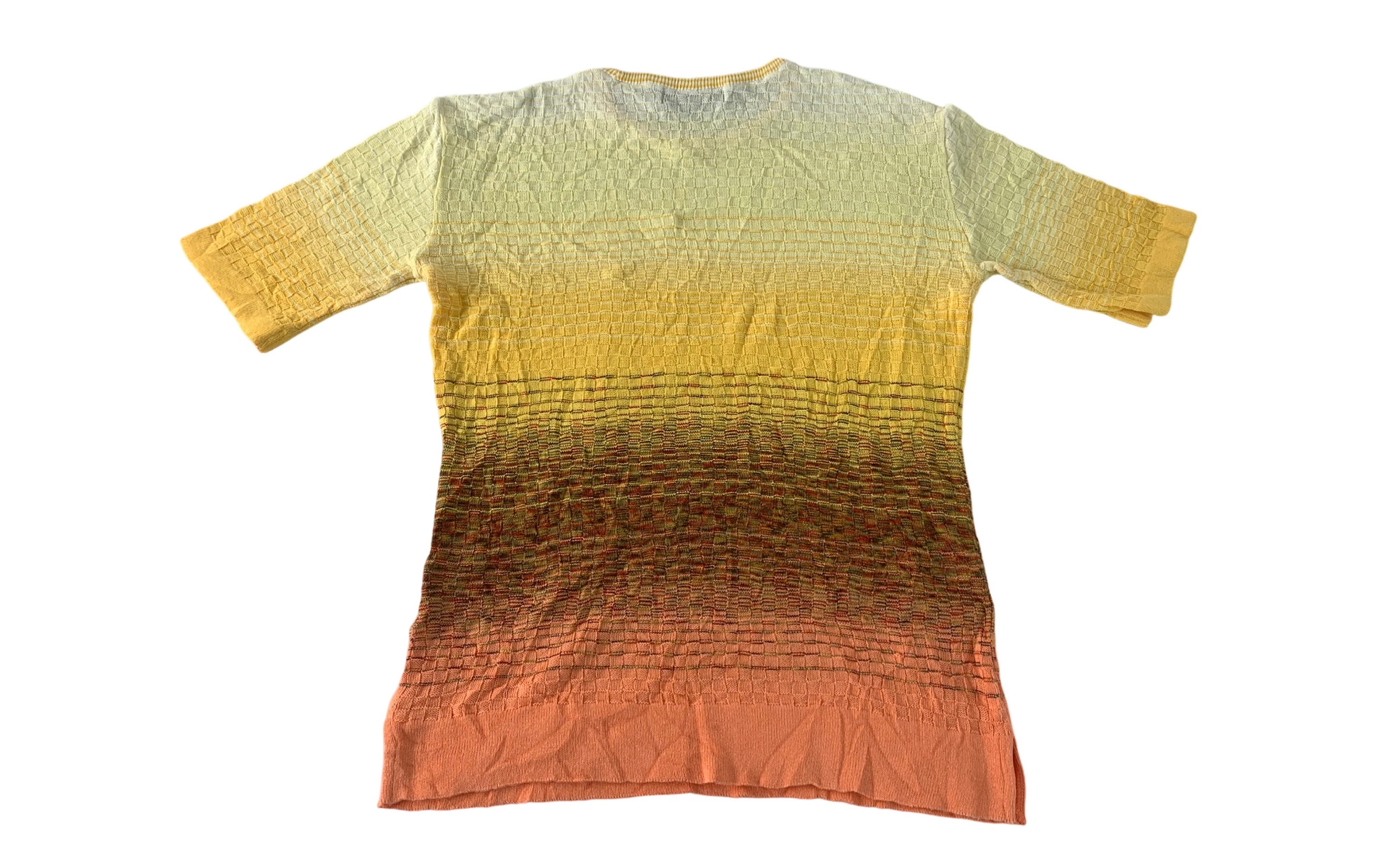 【高額売筋】 Vintage Inspired T-shirt Tee Multicolour Knit Golf Kenzo 90s トップス