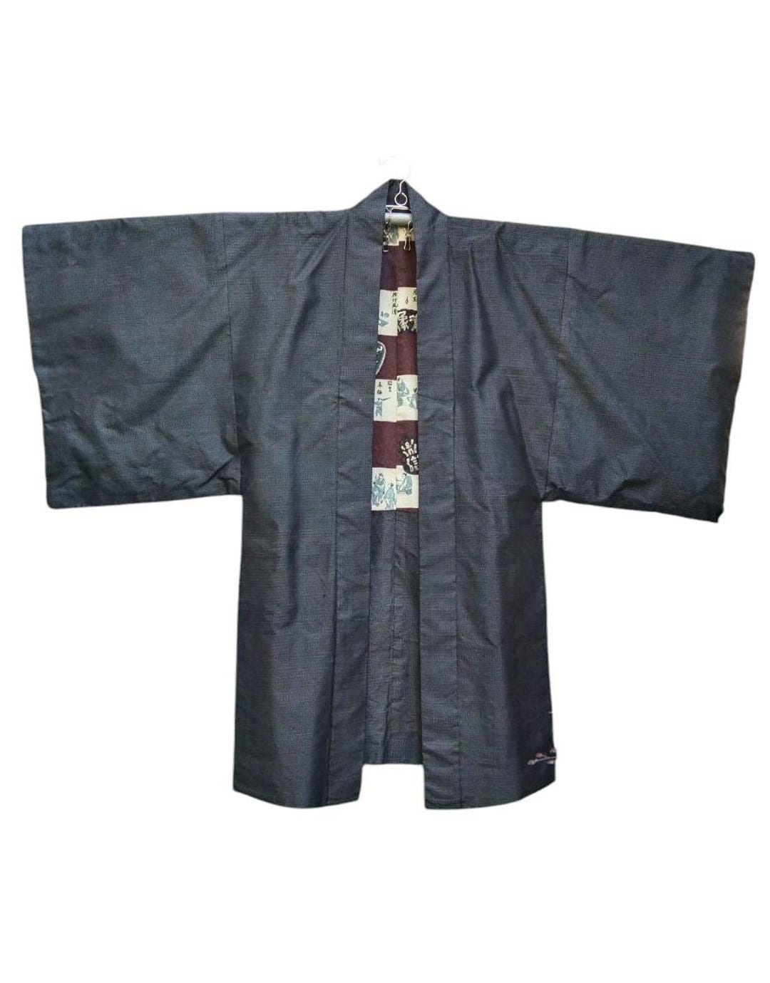 Seidarise Haori Chaqueta Kimono Para Hombre Yukata Noragi Happi
