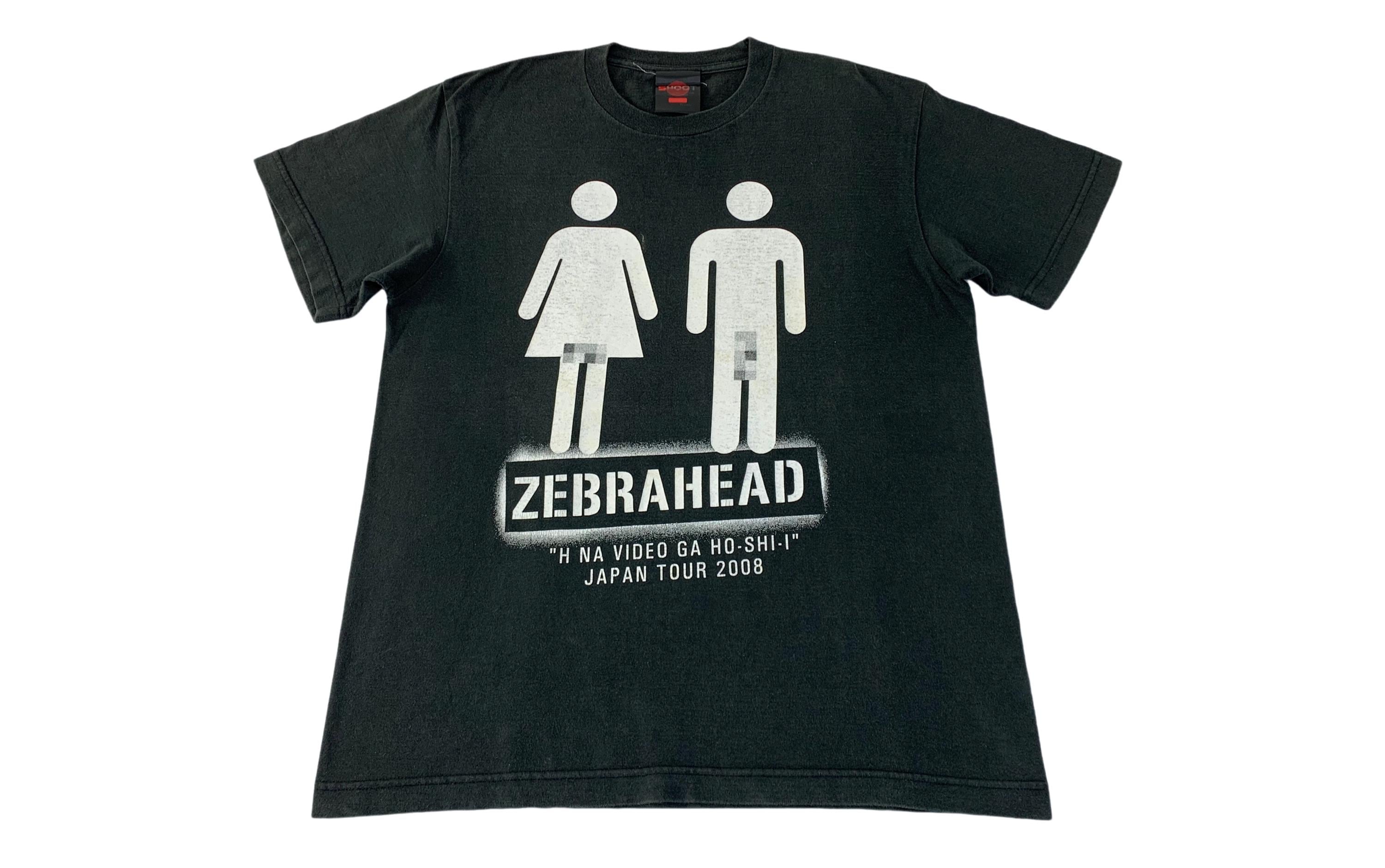 バンドT ZEBRAHEAD 2008年 JAPANツアーTシャツ kids ロックT ZEBRAHEAD 2008年 JAPANツアーTシャツ kids