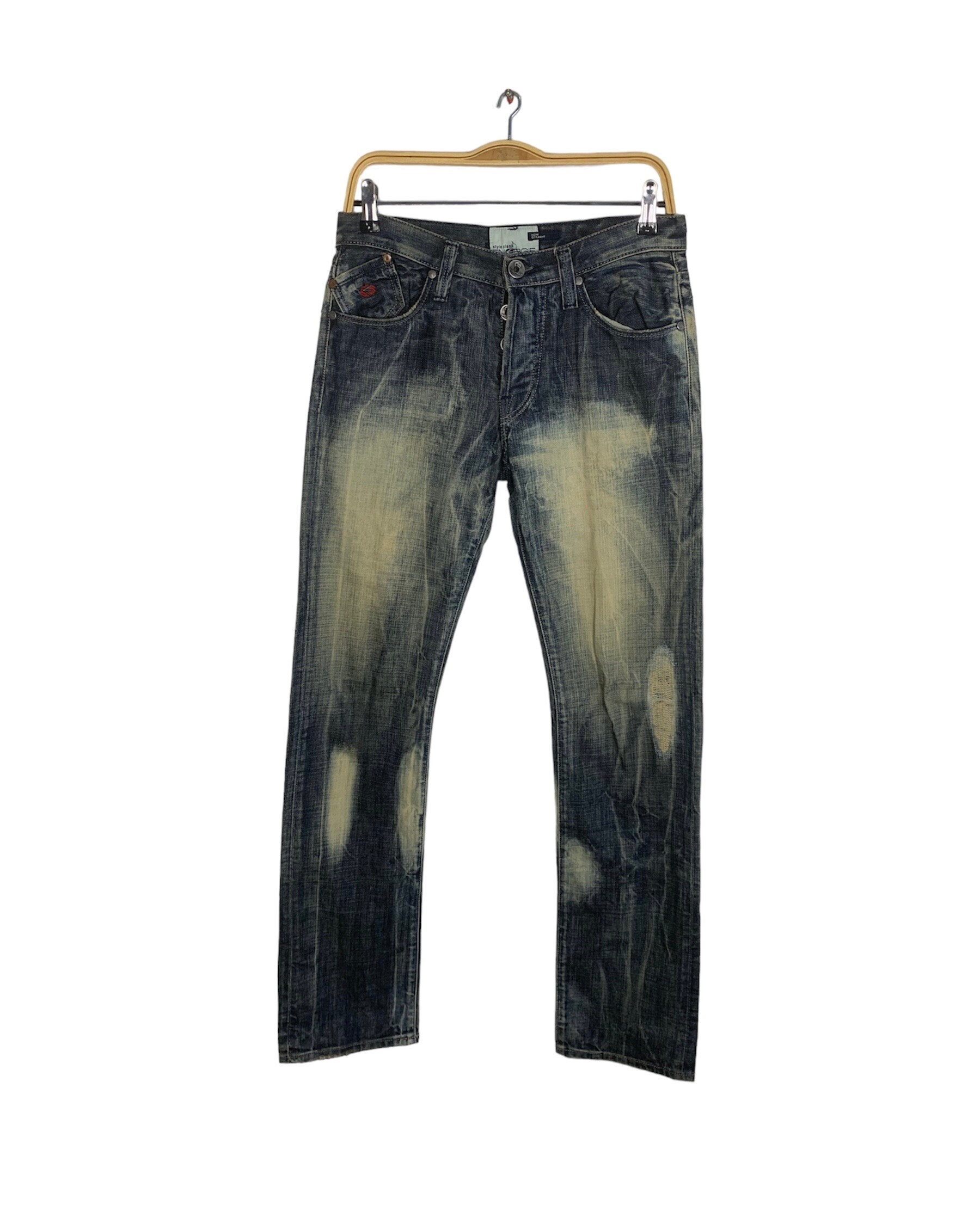 GIDEAL clash lamé denim pants (indigo) 3 KLMD-009-INDIGO3601035_grande.