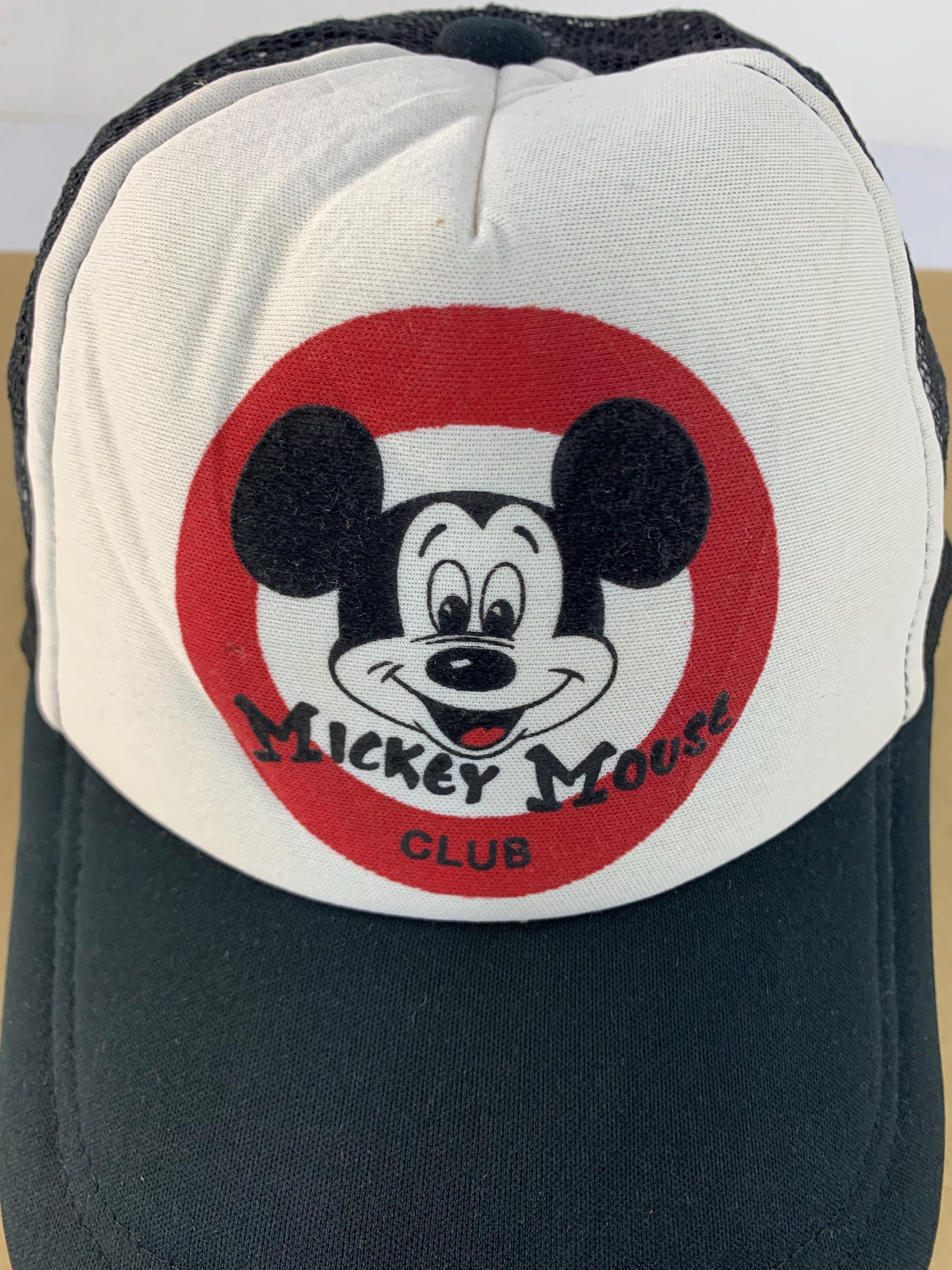 Vintage 90s Disney Mickey Mouse Club Trucker Cap Snapback Mesh