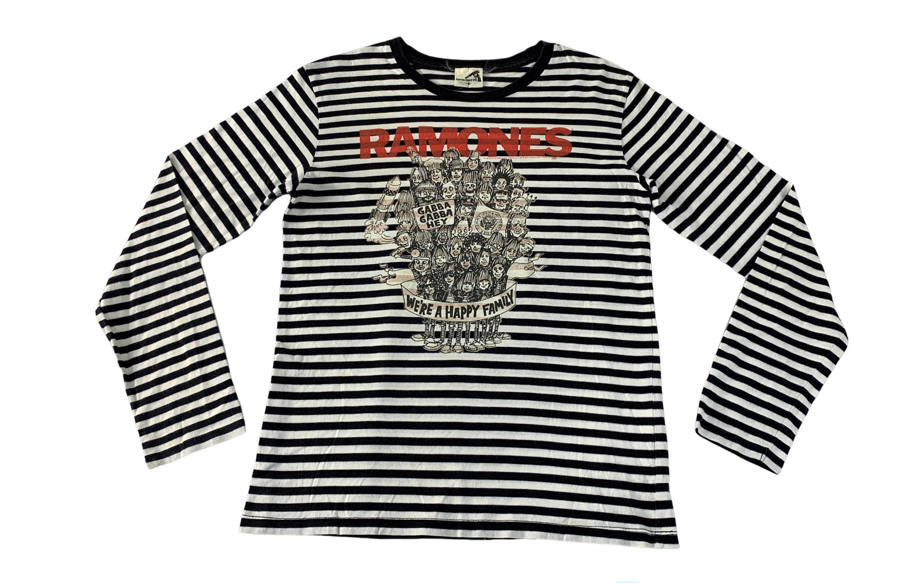 Vintage Capital Radio One the Ramones Punk Rock Band Striped Vintage Capital Radio One the Ramones Punk Rock Band Striped