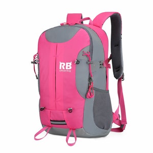 High Visibility Reflective Pink Bike Bag and Motorcycle Backpack Daypack Riderbag Reflektor35