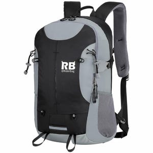 Mochila Reflectante para Moto y Bicicleta | Negra Alta Visibilidad Impermeable – Riderbag Reflektor35