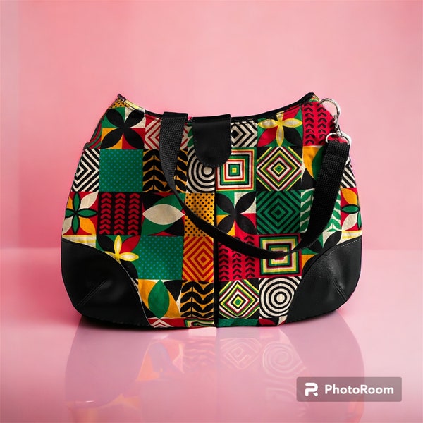 Sac bandoulière - Modèle Rasta de la Collection ISIS