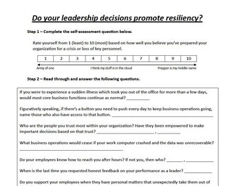 Leadership Assessment