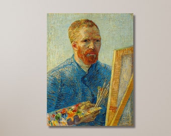 自画像 | フィンセント・ファン・ゴッホ | 1889 絵画版画 - Etsy 日本