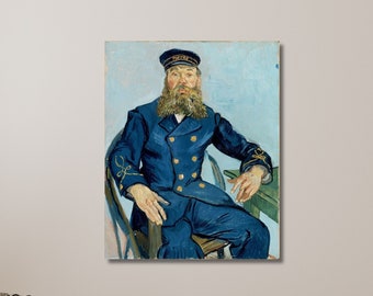 ゴッホ「郵便配達人」ジョセフ・ルーラン 1888年 ヴィンテージ展覧会