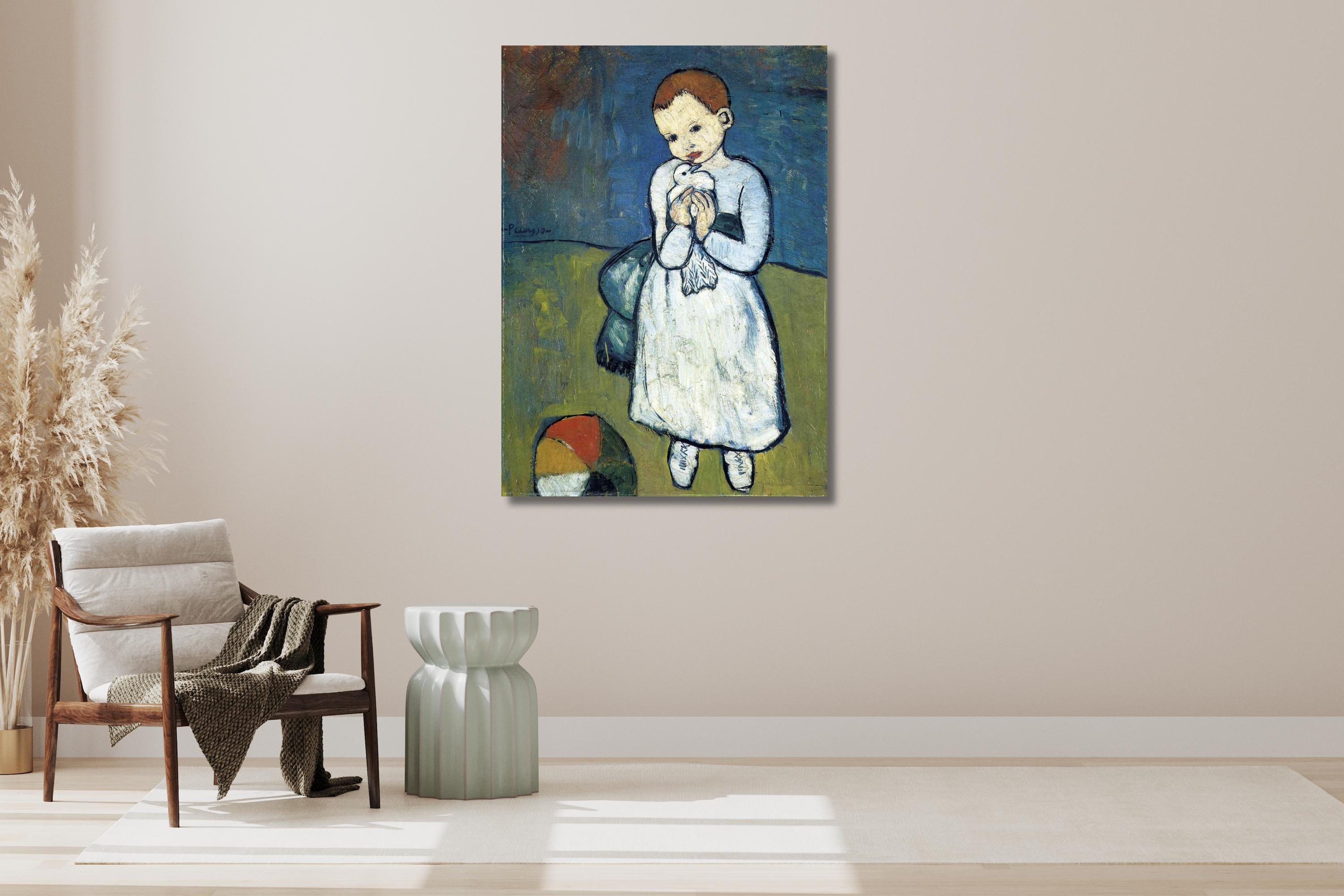 Picasso child dove - Etsy 日本