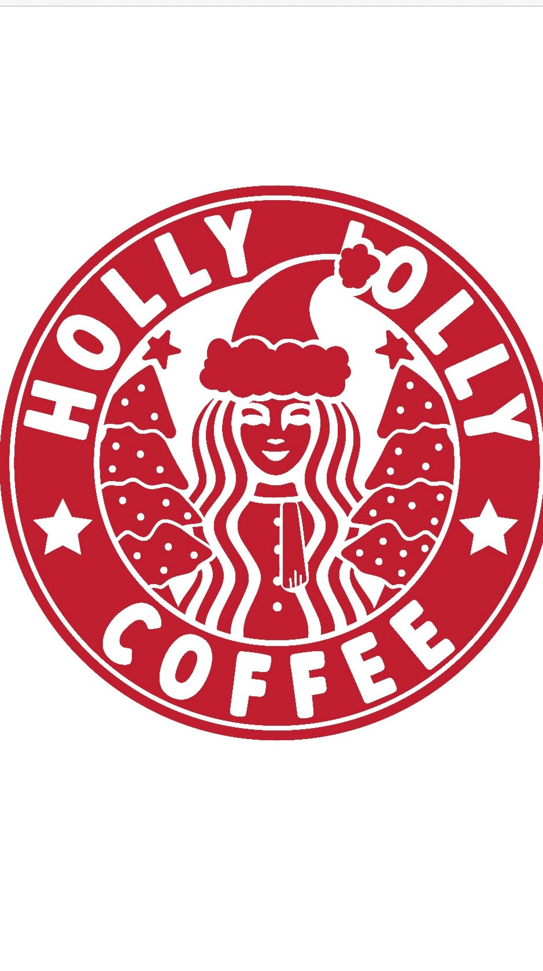 Holly Jolly Coffee PNG/SVG File Etsy