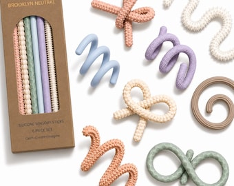 Neutral Silicone Sensory Imagination Sticks