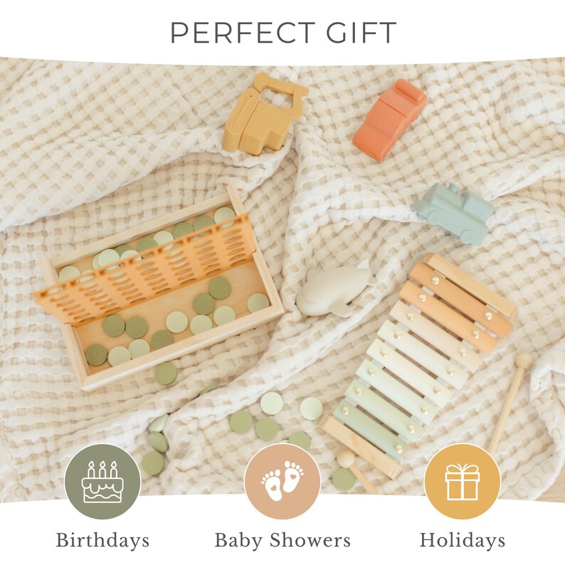 Neutral Vehicle Bath Toys-Mold Free Bath Toys-Toddler Bath Time-Car, Plane, Excavator, Train-Silicone Non Toxic-Bath Toys-Water Toys image 11