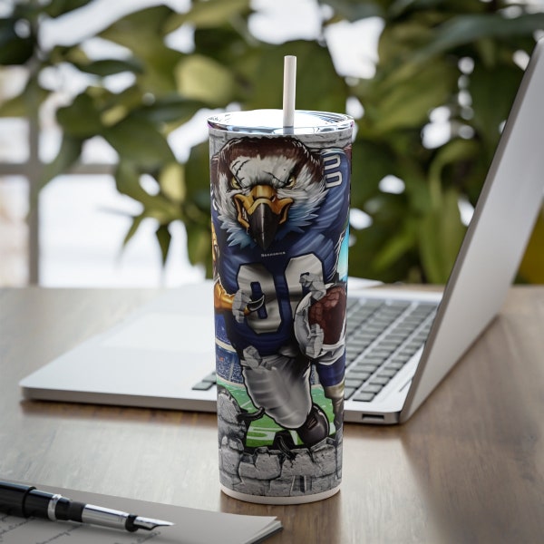 Seattle Seahawkss PNG, 20oz png, Tumbler PNG 300DPI Tumbler, Seahawkss Mascot PNG,Tumbler Wrap