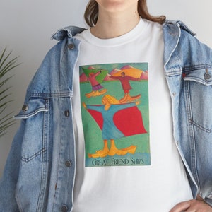 Great Friendships Unisex Heavy Cotton Tee