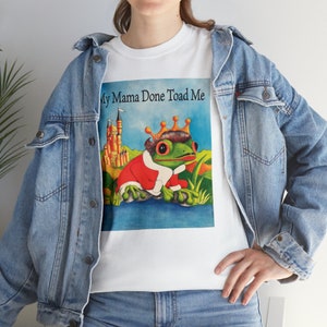 Frog and Toad Tee shirt, frog, frog and toad lovers, frog shirt, mom gift, dad gift, son gift, daughter gift, Amphibian Heavy Cotton Tee