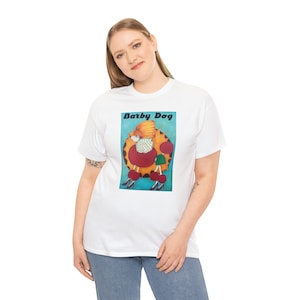 Barby barboncino Amante del cane Heavy Cotton Tee, regalo cane mamma barboncino, camicia per cani, camicia barboncino, camicia barboncino divertente per gli amanti dei cani, camicia per cani da compagnia