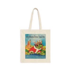 Frog and Toad Ceramic Bag frog, frog and toad lovers, frog tote, frog lovers bag, mom gift, dad gift, son gift, daughter gift, Amphibian cup