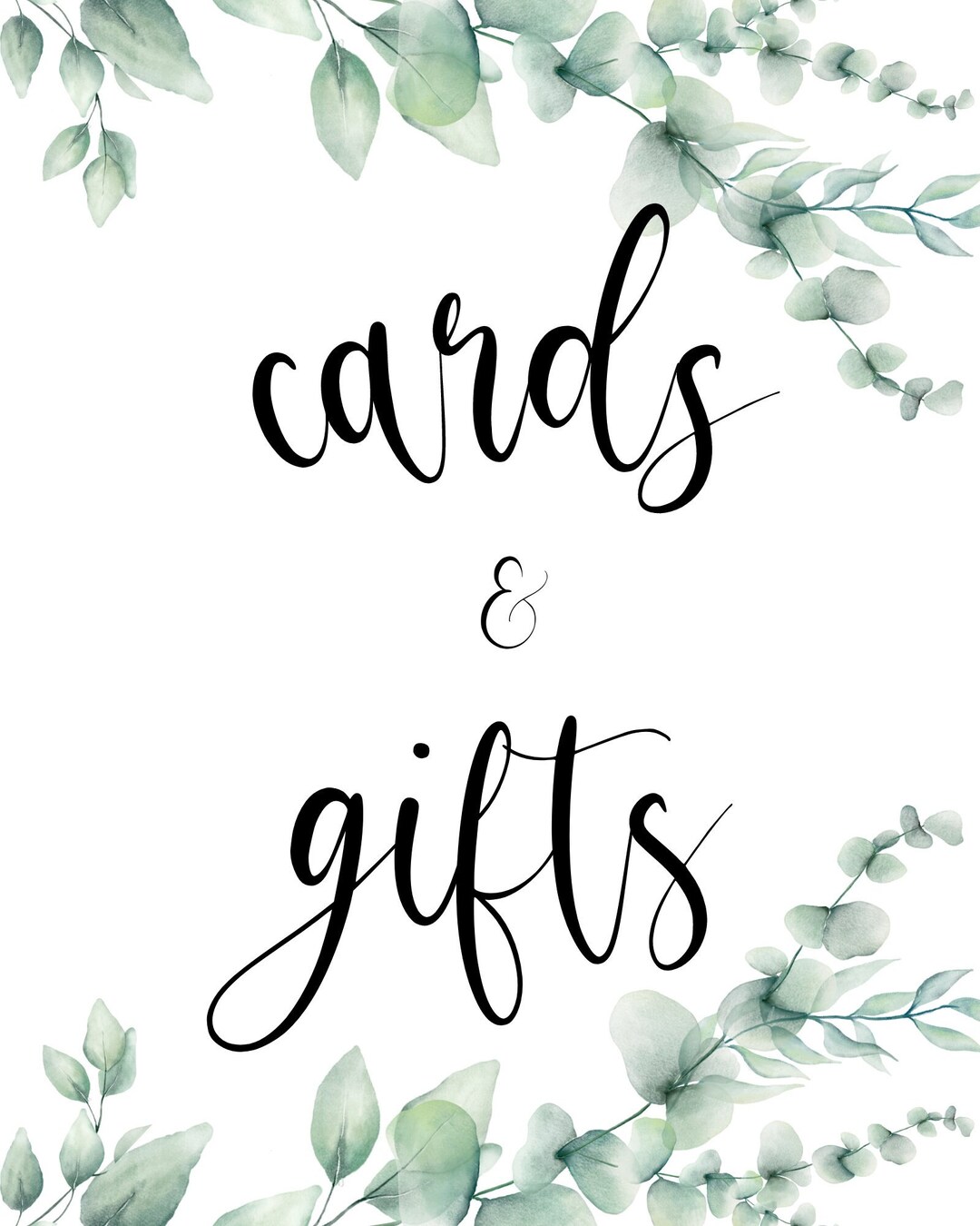 Cards &amp; Gifts, Digital Print, Sign, Wedding - Etsy