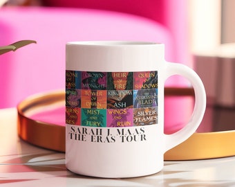 Sarah J. Maas Book Mug, ACOTAR Mug, A Court of Thorns and Roses, Feyre and Rhysand, Bookish Mug, Sarah J Maas, Throne Of Glass Mug