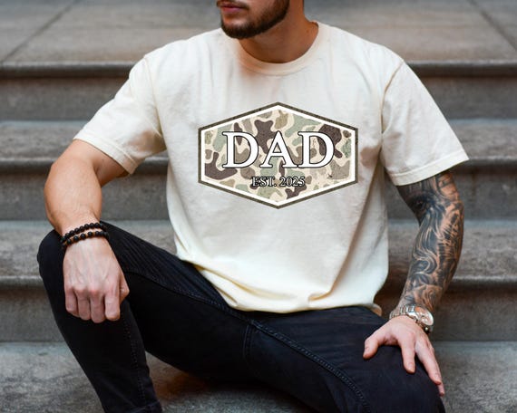Personalized Dad png, Custom Camo Dad Png, Dad png, Father's Day png, Dad EST png