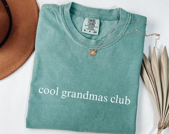 Cool Grandmas Club Shirt, Grandma Shirt, Gift for Grandma, Grandma to be, Cool Grandma Shirt, Comfort Colors Shirt, Mother's Day Gift