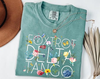 Comfort Colors Foxtrot Delta Tango Shirt, Anti-Trump Shirt, Not Subtle Anti Trump Shirt, Resist And Persist Republican Shirt, FDT Shirt