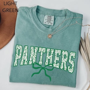 Comfort Colors® Custom School Mascot Shirt, School Logo Tee, Team Mascot Shirt Gift, Custom Name Gifts For Back To School, Custom Sports Tee image 5
