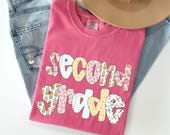 Second Grade Teacher PNG, 2nd Grade PNG, 2nd Grade Sublimation Png, Back To School PNG, Digital Download