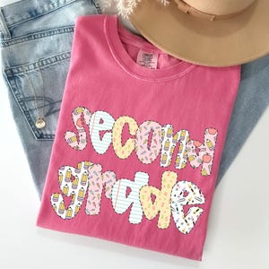 Second Grade Teacher PNG, 2nd Grade PNG, 2nd Grade Sublimation Png, Back To School PNG, Digital Download