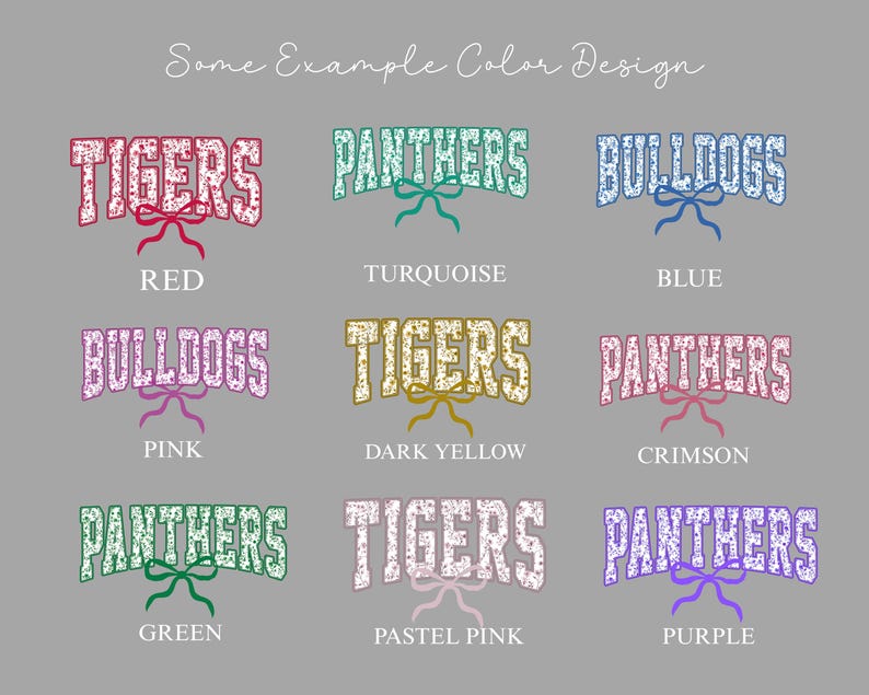 Comfort Colors® Custom School Mascot Shirt, School Logo Tee, Team Mascot Shirt Gift, Custom Name Gifts For Back To School, Custom Sports Tee image 2