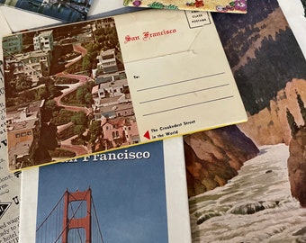 California tourist vintage style bundle