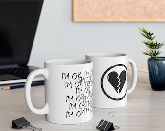 Elder Emo Kaffeebecher, Vintage-inspiriertes Gothic Punk Geschenk